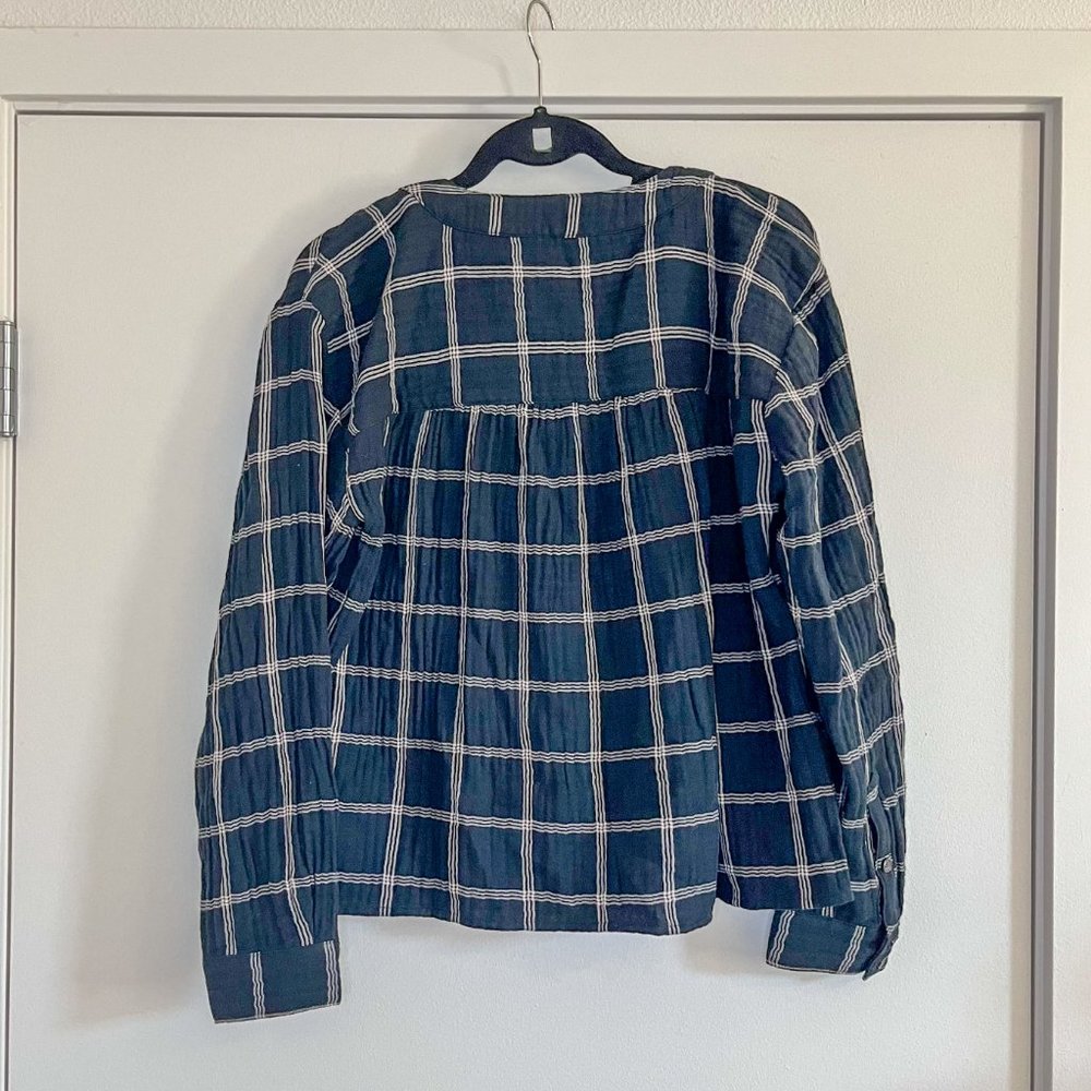 BRAND NEW | Madewell | Lightspun Evert Top in Windowpane - Picture 7 of 9